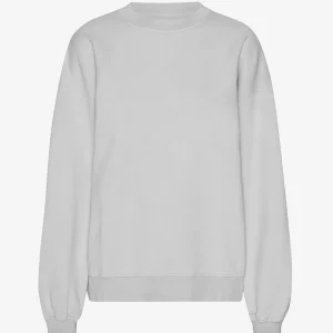 Organic Oversized Crew - Faded Grey