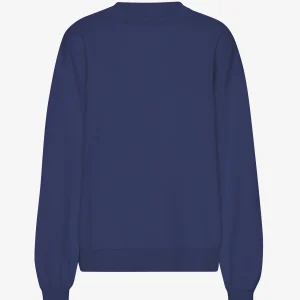 Organic Oversized Crew - Marine Blue