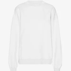 Organic Oversized Crew - Optical White