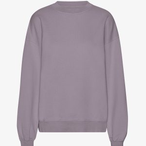 Organic Oversized Crew - Purple Haze
