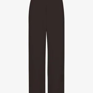 Organic Straight Leg Sweatpants - Coffee Brown
