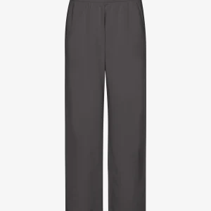 Organic Straight Leg Sweatpants - Lava Grey