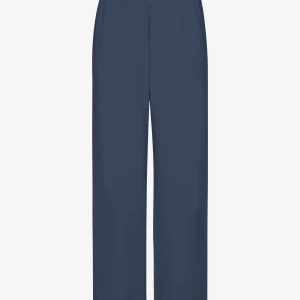 Organic Straight Leg Sweatpants - Petrol Blue