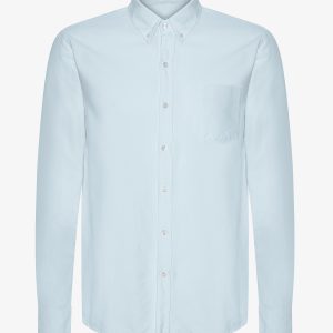 Organic Button Down Shirt - Polar Blue